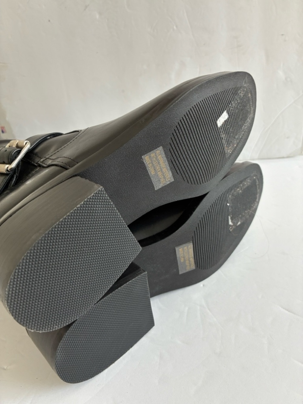 DV by Dolce Vita Elyse Over-The-Knee Buckle Block Heel Riding Boots Size 6.5 NEW - Picture 9 of 9